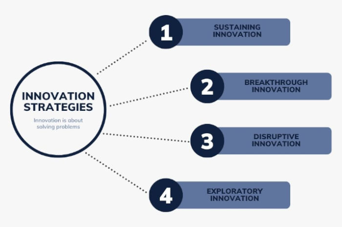 Different Innovation Strategies for Different Problem Landscapes